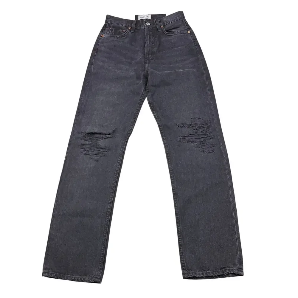 NWT AGOLDE 90's Pinch Waist Jeans Size 23 Fuse - Picture 3 of 8